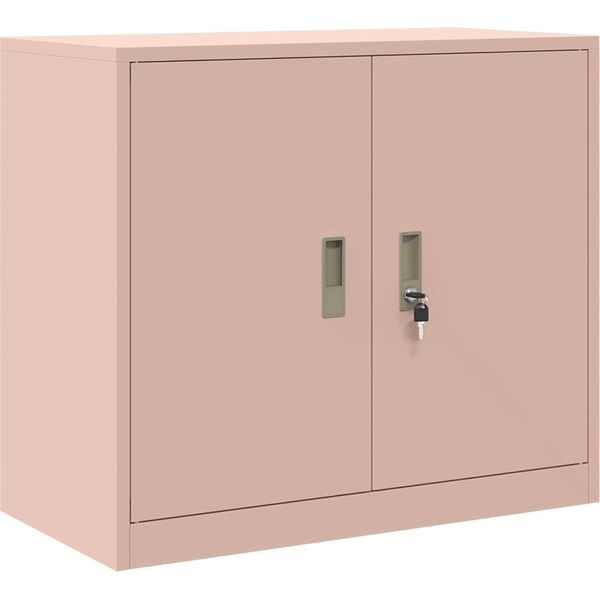 Syfax™ Armadio Rosa 80 X 40 X 70 Cm Acciaio-image