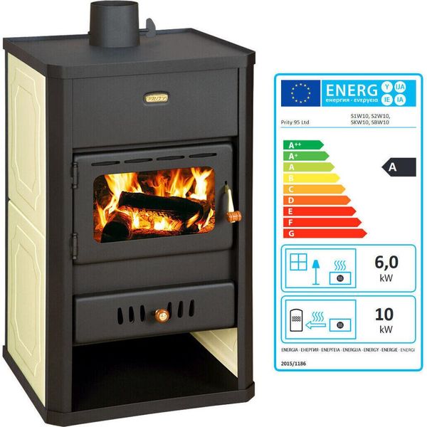 Stufa A Legna Ad Acqua Prity S3W13 5,1 + 9,9 Kw EEK-A-image