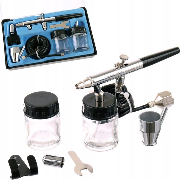 Set Per Aerografo Con Ugello 0,8 Mm Fengda BD-128-image