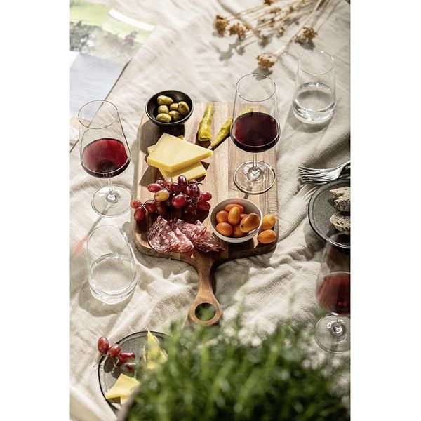 Zwiesel Glas Bicchiere Da Vino Rosso Con Punto Di Spuma Miovino Set Di 4 Pezzi-image