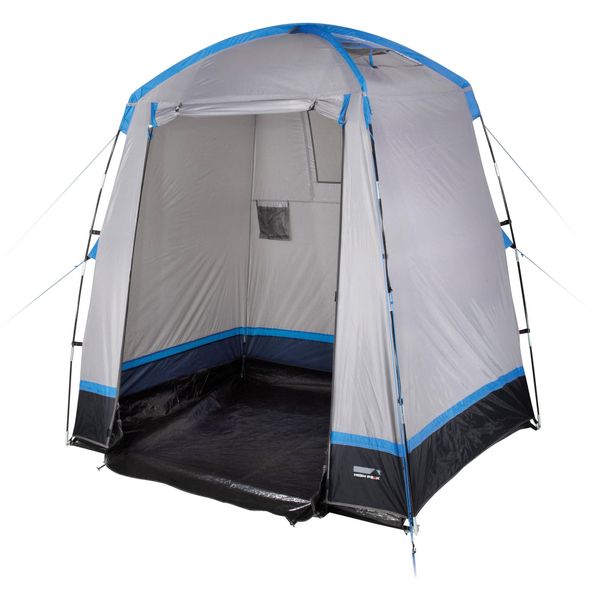 Kuppelzelt High Peak "Torbole", Blau (Hellgrau, Schwarz, Blau), Zelte, B/H/L: 185Cm X 200Cm X 150Cm, B:185Cm H:200Cm L:150Cm-image
