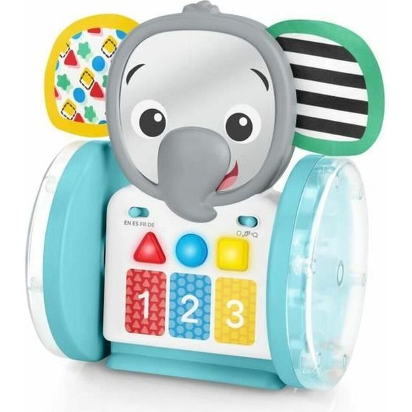 Baby Einstein Giocattolo Su Ruote, Piccolo Elefante, Musica E Luci, Interattivo E Multilingue, Sviluppo Motorio-image