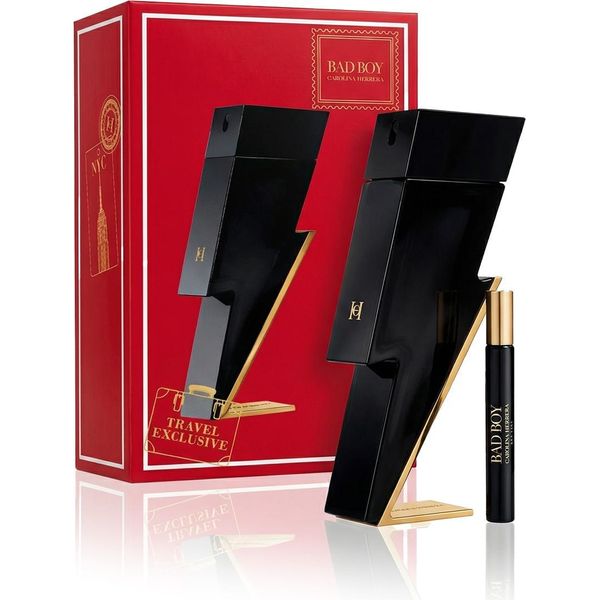 Carolina Herrera Bad Boy Eau De Toilette Set, 100 Ml + Eau De Toilette Miniature, 10 Ml-image