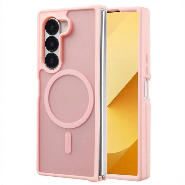 Samsung Galaxy Z Fold 6 Sleeve - Plastica - Imoshion Custodia Rigida/Copertura Posteriore - Rosa Chiaro-image