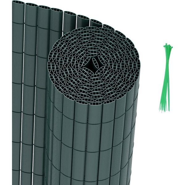 Hengda Pvc Privacy Schermo Mat Privacy Recinzione Balcone Frangivento Privacy Schermo Per Recinzione Verde 120X500Cm-image