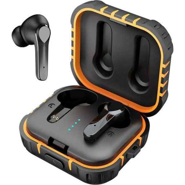 Auricolari Bluetooth Moodix, Anc, Impermeabili IPX7 - Senza Fili, Bassi Profondi, Microfono, Compatibili Con Android E Ios-image