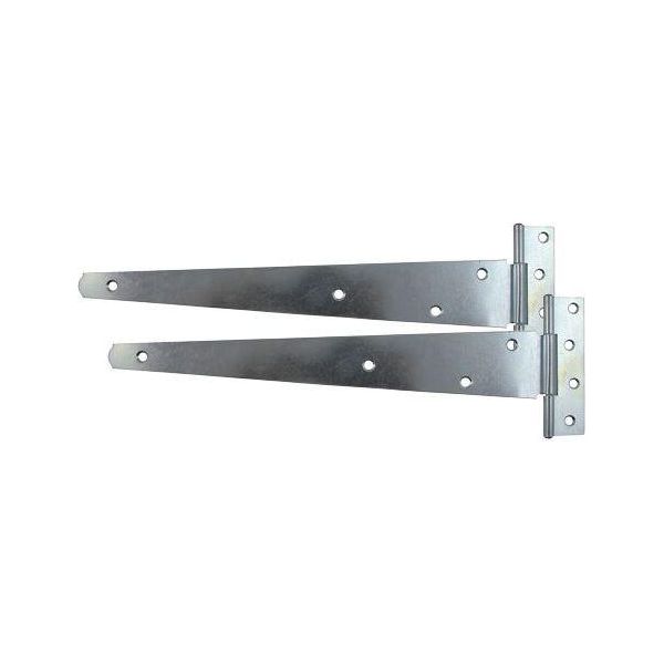 Timco - Coppia Di Cerniere A T Di Medie Dimensioni - Zinco (Dimensioni 25,4 Cm - 1 Pezzo Ciascuno)-image