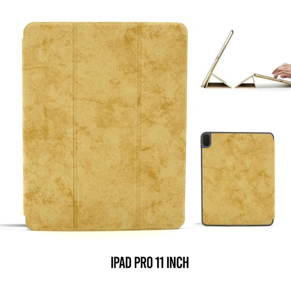 Custodia A Libro Tablet Apple Ipad Pro 11 Pollici Smart Case Marrone Per Ipad Pro 11 Pollici Marmo-image