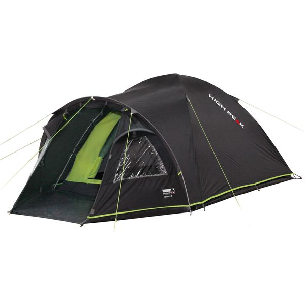 Kuppelzelt High Peak "Talos 4", Bunt (Dunkelgrau, GrüN), Zelte, B/H/L: 250Cm X 135Cm X 330Cm, B:250Cm H:135Cm L:330Cm-image