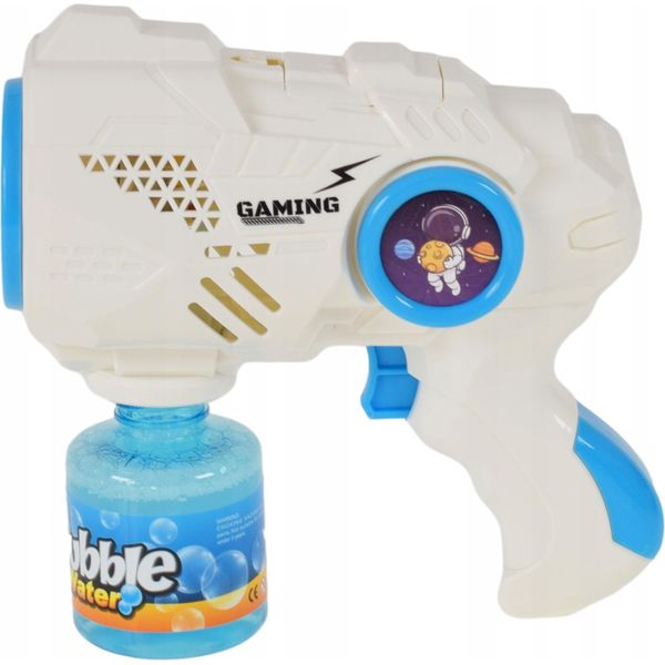 Pistole Giocattolo - Pistola Automatica A Bolle D'aria Con Luce Led - Giocattolo Per Bambini Per Il Divertimento E L'intrattenimento In Casa E All'aperto-image