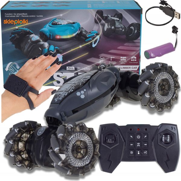 Lolex | Veicolo Acrobatico Rc Car - Controllo Gestuale - Luci E Suoni - Deriva A 360°-image