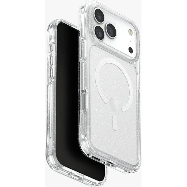 Uniq Lifepro Xtreme Custodia Di Ricarica Magclick Per Iphone 17 Pro Max - Trasparente-Brocade-image