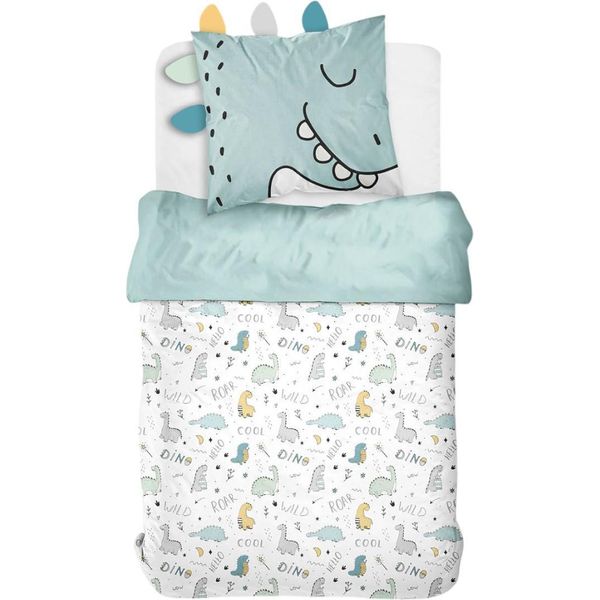 Biancheria Da Letto Per Bambini 140X200 Cm Lazy Morning, Cotone, Federa Con Orecchie-image