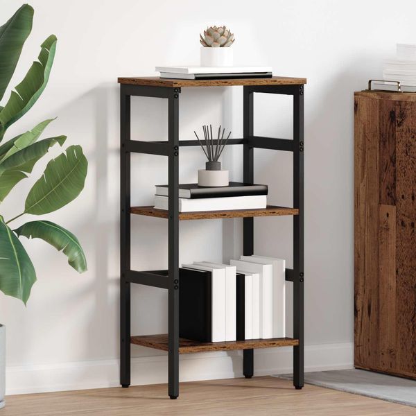 Maison Exclusive - Libreria In Legno Antico 40 X 29,5 X 81 Cm Materiale Ligneo-image