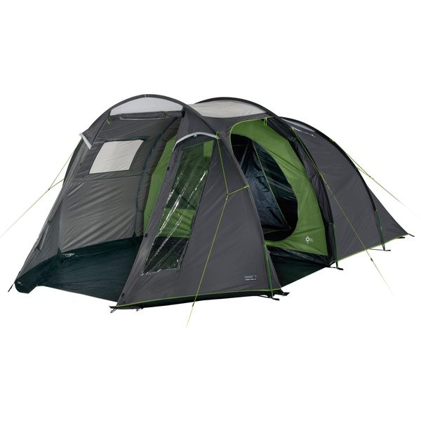 Tunnelzelt High Peak "Ancona 4.0", Bunt (Dunkelgrau, GrüN), Zelte, B/H/L: 250Cm X 190Cm X 435Cm, B:250Cm H:190Cm L:435Cm-image