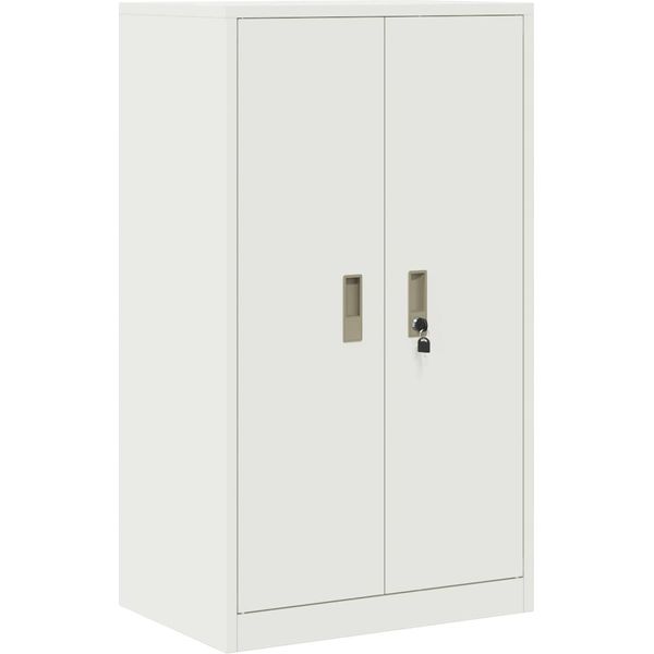 Syfax™ Armadio Bianco 60 X 40 X 105 Cm Acciaio-image