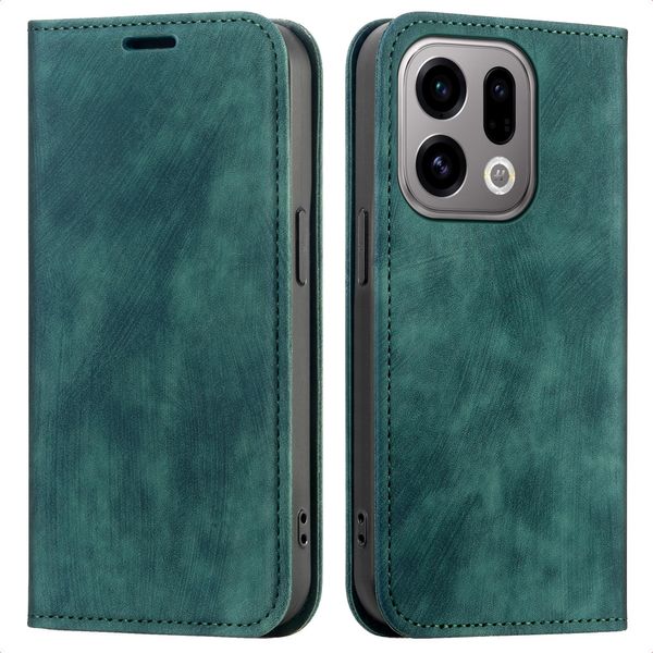 Custodia Oppo Find X9 - Plastica - Flip Cover Imoshion - Verde-image