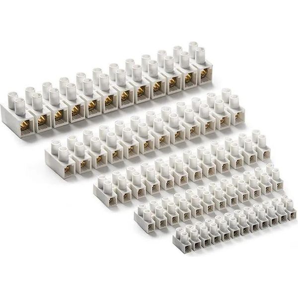 Morsettiera Famatel 2,5 Mm 24A Bianco Bianco Taglia Unica-image