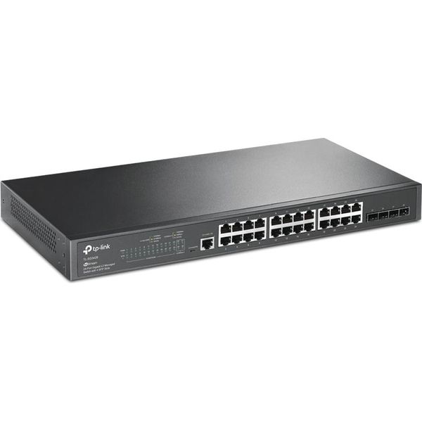 Tp-Link Jetstream TL-SG3428 - Switch - Gestito - 24 X 10/100/1000 + 4 X Gigabit Sfp - Montabile Su Rack (TL-SG3428)-image