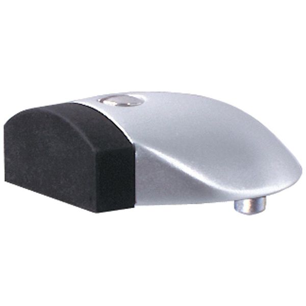 Paracolpi Per Porte 3846 D.60Mm H.20Mm Alluminio Naturale /F1 Montaggio A Tassello Deni-image