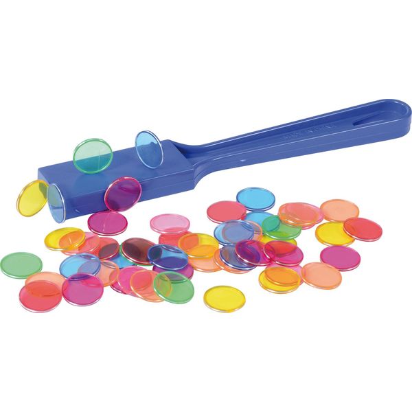 Eduplay 120-106 Barra Magnetica Con Chip, 51 Pezzi (Colore Casuale, 1 Set)-image