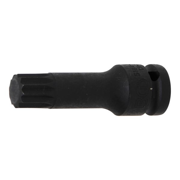 Bgs Bit-Einsatz LäNge 78 Mm Antrieb Innenvierkant 12,5 Mm Innenvielzahn (FüR Xzn) M18 ; Bgs Technic (5184-M18)-image