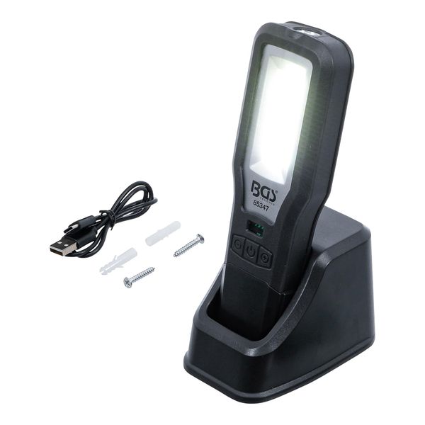 Bgs COB-LED Arbeits-Leuchte Klappbar Mit Ladestation ; Bgs Technic (85347)-image