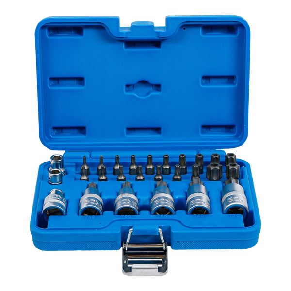 Bgs Bit- Und Bit-Einsatz-Satz 12,5 Mm (1/2 Zoll) T-Profil (FüR Tx) 27 Teilig ; Bgs Technic (5101)-image