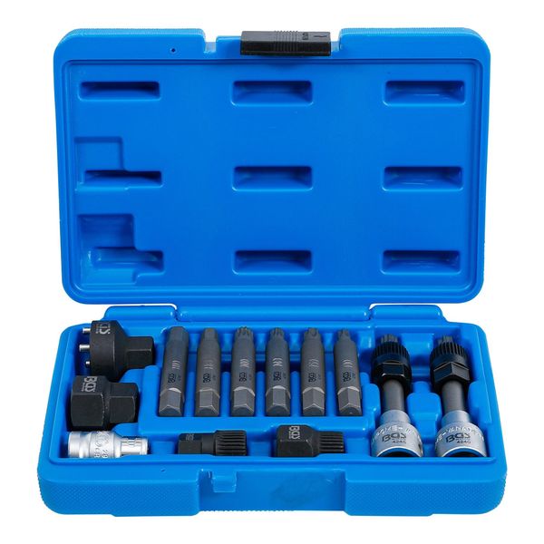 Bgs Lichtmaschinen Bit-/Bit-Einsatz-Satz Antrieb 12,5 Mm 13-Tlg. ; Bgs Technic (4246)-image