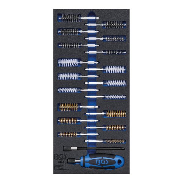 Bgs Werkstattwageneinlage 1/3: BüRsten-Sortiment 20 Teilig ; Bgs Technic (4043)-image