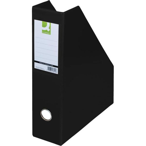 Q-Connect® KF16210 Cartella Per Riviste A4 76 Mm Nero-image