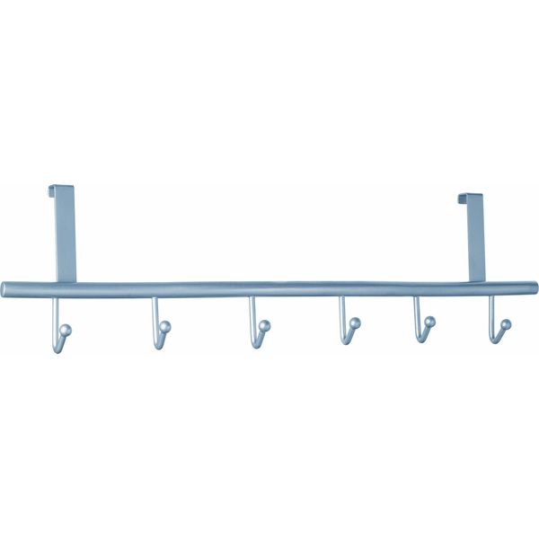 Alco Appendiabiti Da Porta 2839 17X68X60Cm Metallo Argento-image