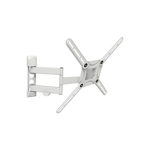 Barkan 3400LW.W Supporto A Parete Per Tv, Regolabile, 13"-80"", Bianco"-image