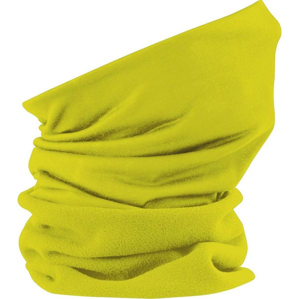 Sciarpa / Berretto / Copricapo Beechfield Ladies Suprafleece Morf, Versatile RW267 (Taglia Unica) (Giallo Neon)-image