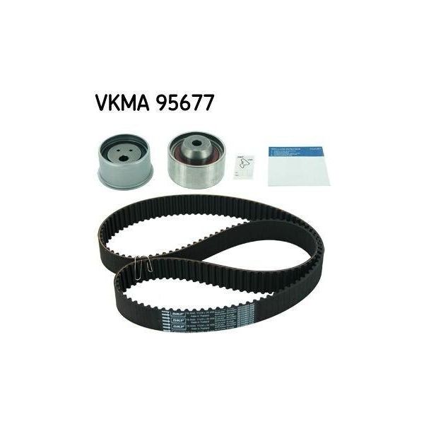 Skf Vkma 95677 Kit Cinghia Dentata Per Mitsubishi Pajero Pinin (H6W, H7W) 159 Denti-image