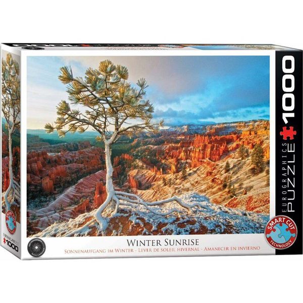 Eurographics Puzzle Del Crepuscolo Invernale, Bryce Canyon (Hdr) 1000 Pezzi-image