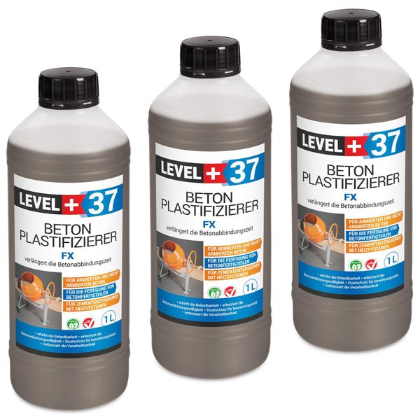 Plastificante Per Calcestruzzo E Massetti 3L Beton Plasticizzatore Fx L+37-image