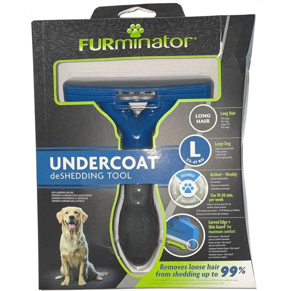 Furminator Per Cani Di Grossa Taglia A Pelo Lungo, Strumento Per La Toelettatura Deshedding-image