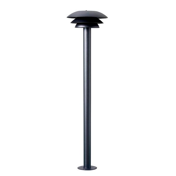 Lampada Da Terra Sentiero Da Giardino DL20 Nero/Acciaio Inox Dyberg Larsen-image