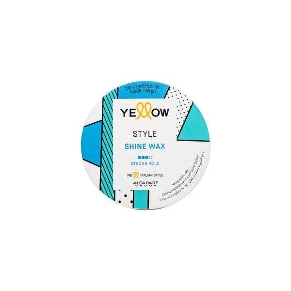 Alfaparf Milano Yellow Style Shine Wax Cera Per Capelli A Fissaggio Forte 100 Ml-image