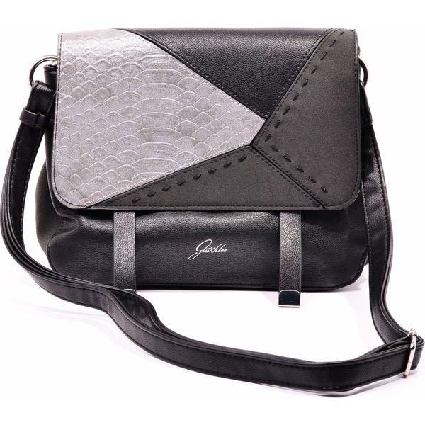 Borsa A Tracolla GlüXklee Da Donna Nera (Dimensioni: 24 X 20 X 10 Cm)--image