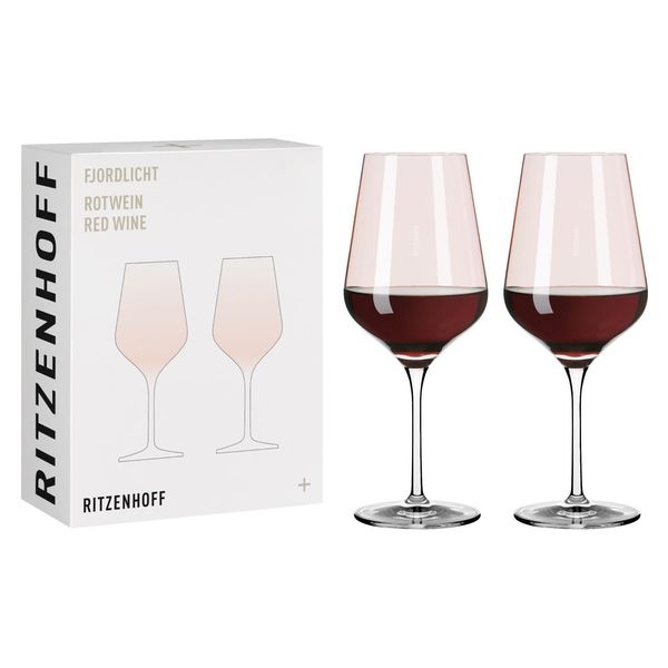 Set Di Bicchieri Da Vino Rosso Fjordlicht #1 Di Ritzenhoff Design Team-image
