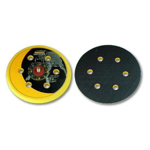Mirka Mirka Klett Disco Medio Ø 150 Mm A 6 Fori Con Filettatura 5/16", Adatto Per Gancio E Occhiello A 6 Fori (1 Pz)"-image