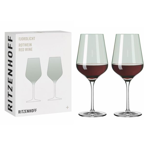 Ritzenhoff Rotweinglas-Set Fjordlicht 04, 2-Teilig, Kristallglas, 570 Ml, 3631004-image