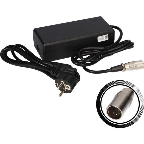 Caricabatterie Tranzx 36V 2A Per E-Bike Pedelec 5 Pin Xlr-image