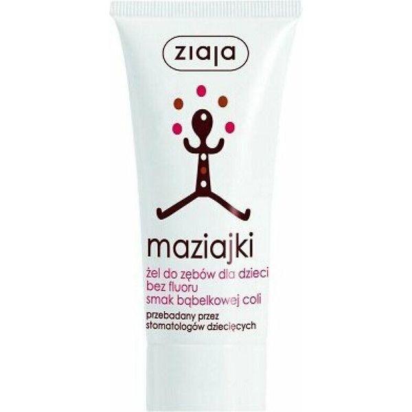 Ziaja Maziajki Gel Per Dentizione Per Bambini Al Gusto Di Bubblegum-Cola 50Ml-image