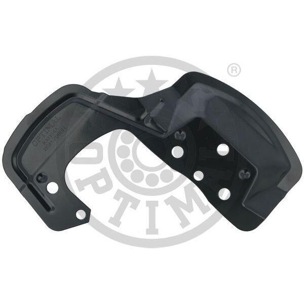 Optimal Lamiera Paraspruzzi Disco Freno Per Opel Corsa B Hatchback (S93) Anteriore Destro BSP-2005R Lamiera Di Ancoraggio-image