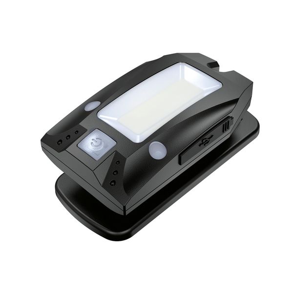 Solidline Lampada A Clip Ricaricabile SC2R 100 Lm Luce Bianca E Luce Rossa-image