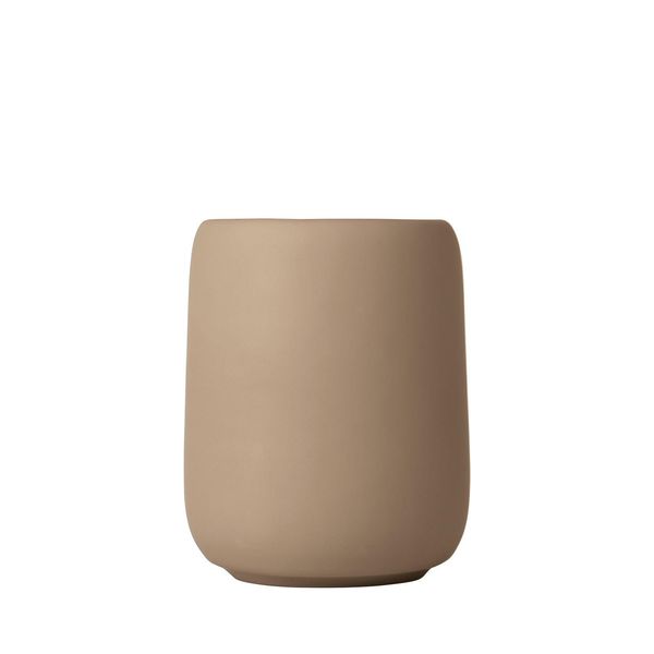 Blomus Sono Bicchiere Per Spazzolino Da Denti Ø 8,5 Cm In Vari Colori, Selezione:Tan-image