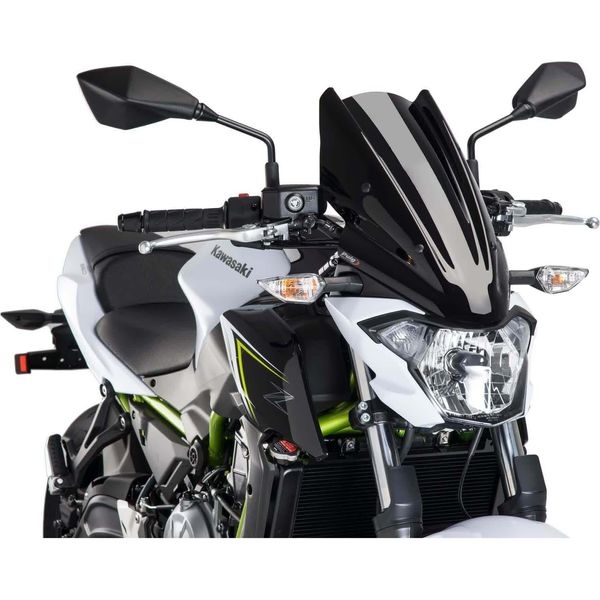 Cupolino Puig Naked Touring Nero Per Kawasaki Z650-image